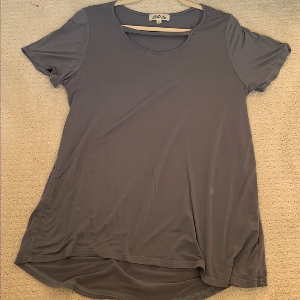 Dusty blue top